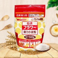 日本进口面粉 低筋粉 烘焙原料 日清薄力小麦粉 大阪烧500g