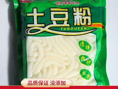 四川特产土豆粉商用鲜粉凉拌火炒麻辣烫火锅冒菜食材厂家现货批发图2