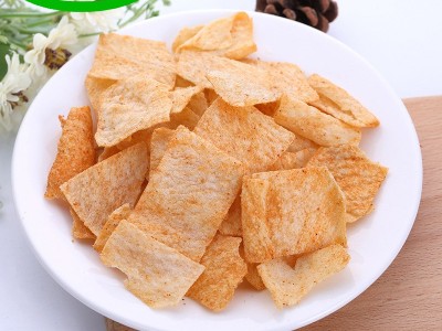 山药脆片怀园春怀山药薄片山药脆片膨化食品批发10斤装图3