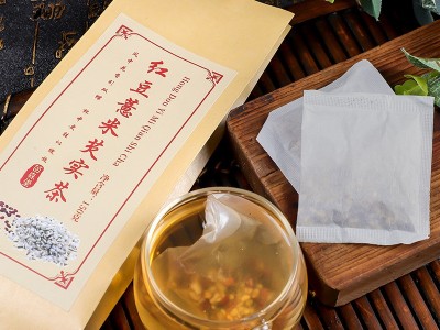 红豆薏米芡实茶 袋泡茶代加工赤小豆薏米茶批发OEM代加工红豆薏米图4