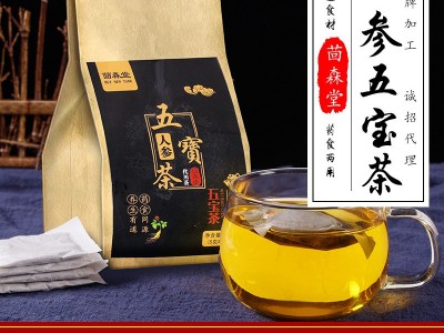 人参五宝茶 老公茶男人茶OEM贴牌代工五宝茶男人茶八宝养生人参茶图1