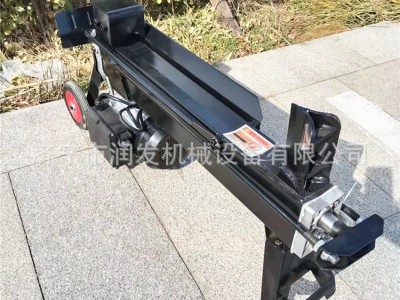 卧式树疙瘩劈柴机 鲜木材劈材机 电动液压劈木机图2