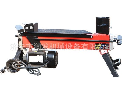 卧式树疙瘩劈柴机 鲜木材劈材机 电动液压劈木机图5