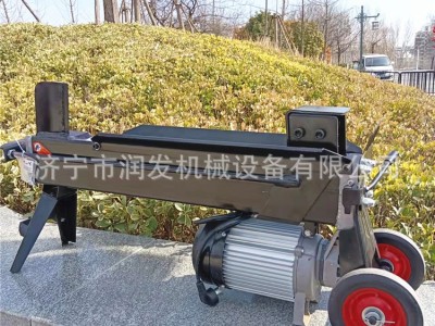 户外树疙瘩劈柴机 小型电动液压劈木机 多功能劈柴神器图2