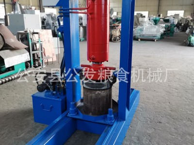 液压榨油机 菜籽油渣机 小型立式液压榨油机图2
