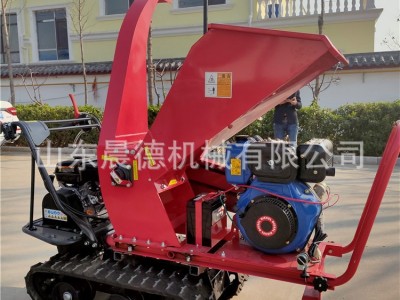 家用农场树枝粉碎机 移动式粉碎树枝机 汽油小型碎枝机图2