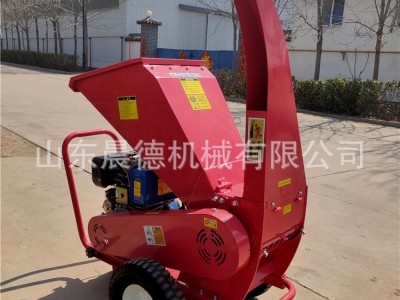 家用农场树枝粉碎机 移动式粉碎树枝机 汽油小型碎枝机图3