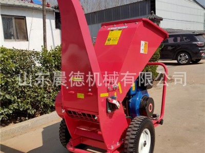 小型树枝粉碎机 家用汽油电动玉米秆打碎还田机 5公分移动碎枝机图2