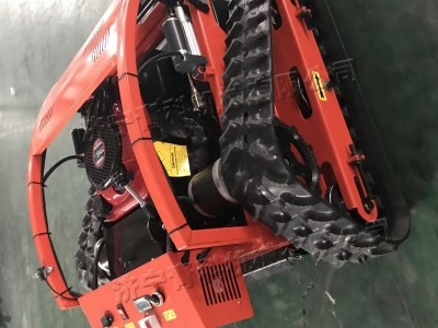 出口国外mini crawler lawn mower 履带遥控式割草机 花园剪草机图4