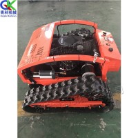 出口国外mini crawler lawn mower 履带遥控式割草机 花园剪草机