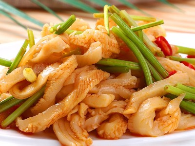 旺奇龙 魔芋爽素毛肚仿荤素食素肉斋食休闲食品餐馆酒店食材批发图3