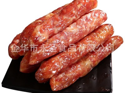 全肉广式腊肠腊肉金华农家土香肠咸甜味麻辣川味广味腊肠腊肉批发图5