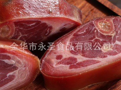 金华火腿火腿肉蹄髈块片500克浙江土特产腌腊肉咸肉年货厂家批发图3