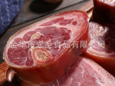 金华火腿火腿肉蹄髈块片500克浙江土特产腌腊肉咸肉年货厂家批发图4