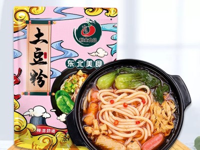 厂家批发土豆粉带调料真空包装土豆粉酸辣粉条 麻辣砂锅土豆粉图2
