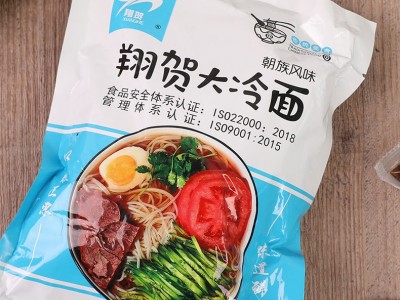 东北大冷面厂家批发延边口味冷面方便速食朝族风味385g/袋冷面图4