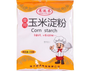 展运来食用玉米淀粉烘焙原料230g家用面粉生粉烹饪勾芡凉粉玉米粉图5