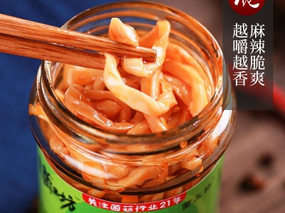 春明伟业菌工坊杏鲍菇香辣下饭即食菌菇类零食175g每瓶图4