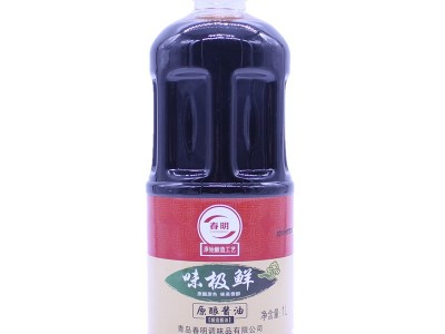 传统酿造工艺 原材料品质有保障厂家直供味极鲜酱油1L桶装图3