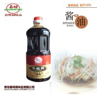 传统酿造工艺 原材料品质有保障厂家直供味极鲜酱油1L桶装