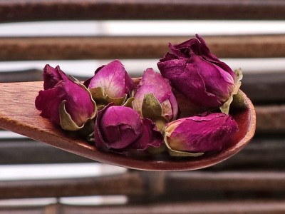 厂家批发兰州苦水小玫瑰散装1000g 新货低温紫玫瑰干花图3