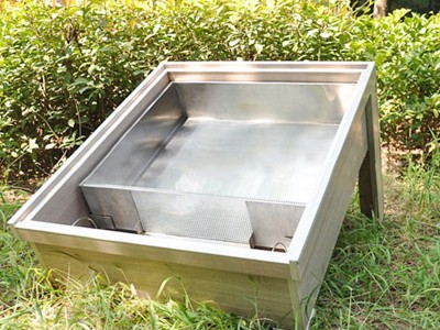 养蜂工具 跨境出口不锈钢太阳能融蜡器 融化收集蜂蜡熔蜡机 批发图3