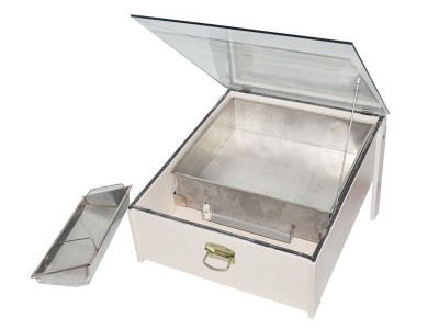 养蜂工具 跨境出口不锈钢太阳能融蜡器 融化收集蜂蜡熔蜡机 批发图2