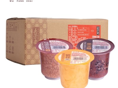 五芳斋杯装粥羹组合300g*6杯整箱批发厂家直销五谷杂粮早餐方便粥图5