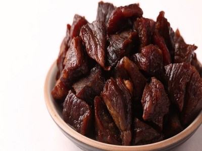 沁牧原牌风干牛肉粒厂家批发现烤内蒙特产休闲健康零食图2