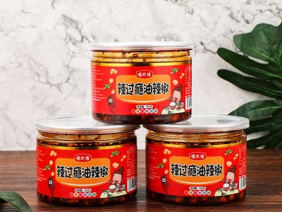 德政缘辣椒酱 辣过瘾油辣椒400g盒香辣调味厨房调料凉拌菜辣椒酱图3