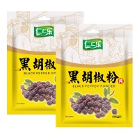 仁仁乐黑胡椒粉炒菜烹饪火锅烤肉串调味香辛料可批发50g*50袋/箱