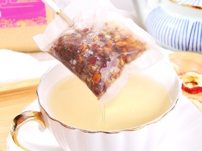 源头厂家猴头菇丁香沙棘茶 丁香舒渭茶袋泡茶150g 现货批发定 制图4