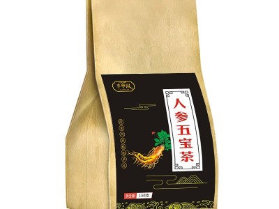 人参五宝茶 男人八宝茶黄精桑葚组合花茶袋泡茶 五宝茶批发代发图5