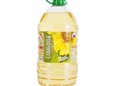俄罗斯进口葵花籽油5L/桶食用油现货批发斯洛博达牌食用葵花籽油图5