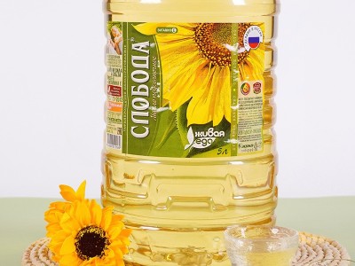 俄罗斯进口葵花籽油5L/桶食用油现货批发斯洛博达牌食用葵花籽油图4
