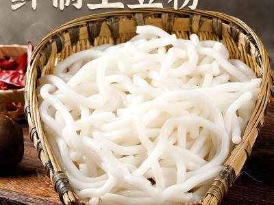 高端民生鲜土豆粉现做现发厂家直供 工厂直供 河南中央厨房采购图2