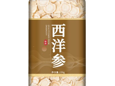 西洋参正品官方旗舰店切片100g特级西洋参片长白山花旗参片人参片图5