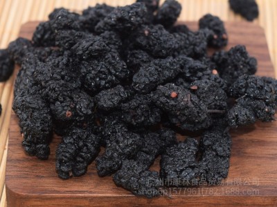 新货黑桑葚干散装批发 无沙食用桑葚子泡水泡酒量大价优桑葚供应图4