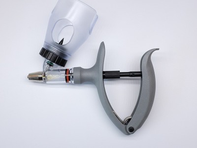 2ml 5ml 兽用可调连续注射器鸡鸭鹅疫苗注射器兽用插瓶式注射针图3