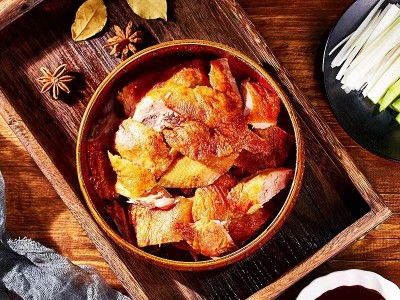 厂家批发北京烤鸭整只真空即食北京特产食品烤鸭卤味肉类零食代发图3