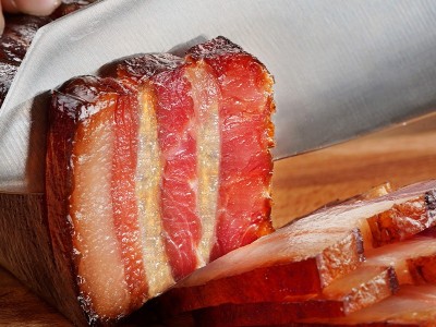 【黄老五哈妹腊肉400g】四川特产五花肉腊肉预制菜年货送礼批发图3