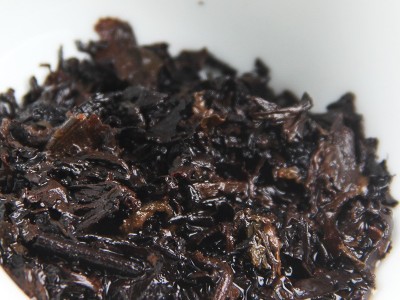 工厂直供 现货普洱茶饼茶布朗山普洱七子饼圆茶熟饼100克小饼茶叶图5