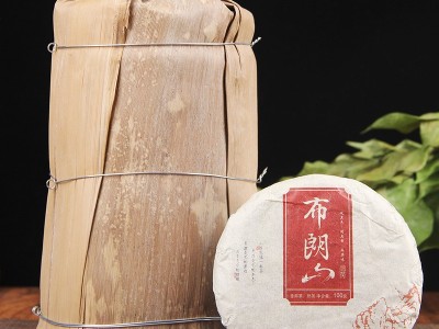 工厂直供 现货普洱茶饼茶布朗山普洱七子饼圆茶熟饼100克小饼茶叶图2