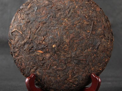 批发 普洱茶 老普洱 饼 五年干仓 勐海干仓七子饼357g 熟茶图2