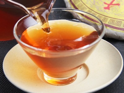 批发 普洱茶 老普洱 饼 五年干仓 勐海干仓七子饼357g 熟茶图4