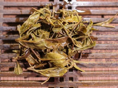 云南勐海厂家直销普洱茶困鹿山357g七子饼晒青老树毛茶紧压生茶饼图4