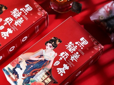 黑糖姜枣茶批发桂圆红枣枸杞姜丝玫瑰花150g盒装厂家直销量大价优图3