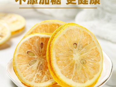 柠檬片罐装40克 精选冻干柠檬片冷泡夏季水果茶 厂家批发一件代发图3