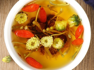 季海堂 菊花决明子茶 牛蒡根袋泡茶熬夜枸杞代用茶厂家代发批发图5