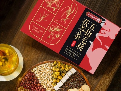 南京同仁堂五指毛桃茯苓茶五指毛桃薏米茶代用茶独立茶包搭土茯苓图3